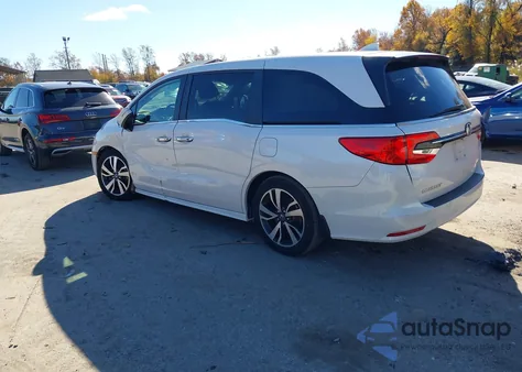 2023 Honda Odyssey Touring из США, поврежденный, VIN 5FNRL6H81PB077466